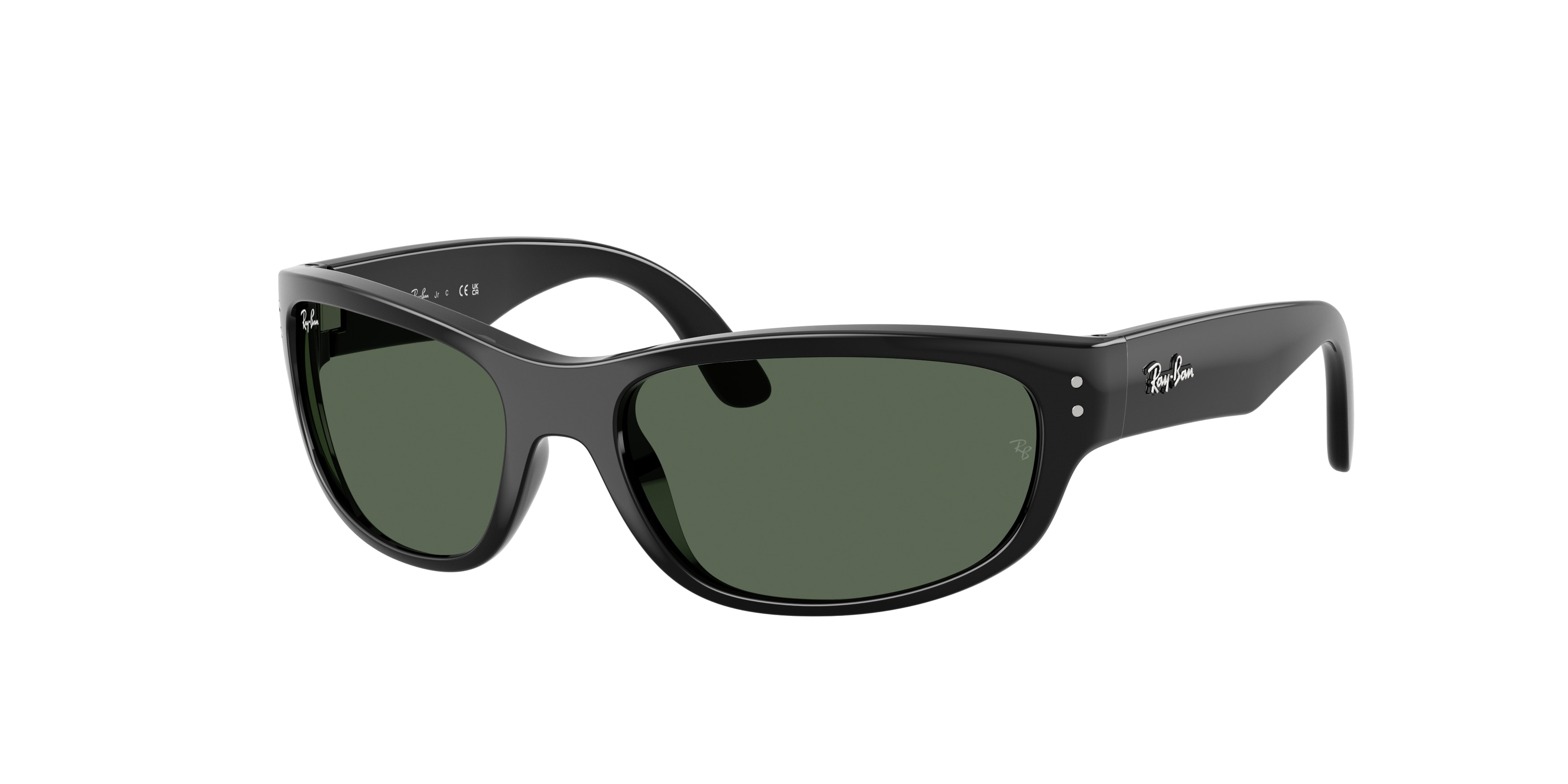 Ray-Ban Kids RJ9189S 100/71 Kids' Sunglasses Black Size 55